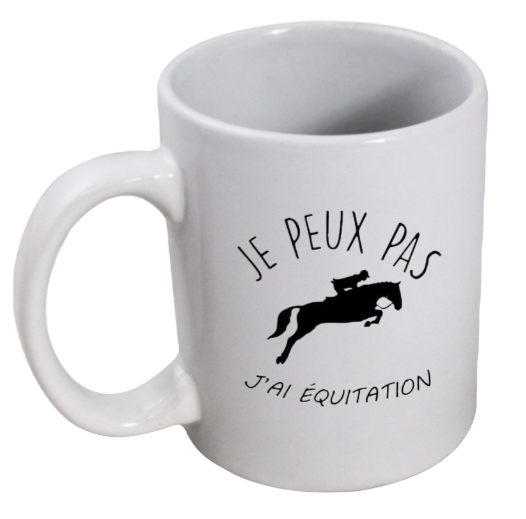 Mug Personnalisé Equitation