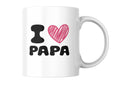 Mug I Love Papa (Je t'aime Papa)