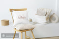 Housse coussin 40x40 Prénom
