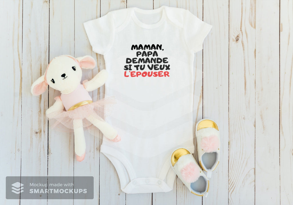 Body enfant demande mariage