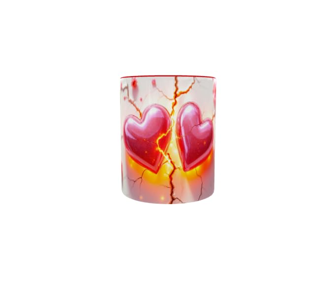 Mug Saint valentin Coeurs
