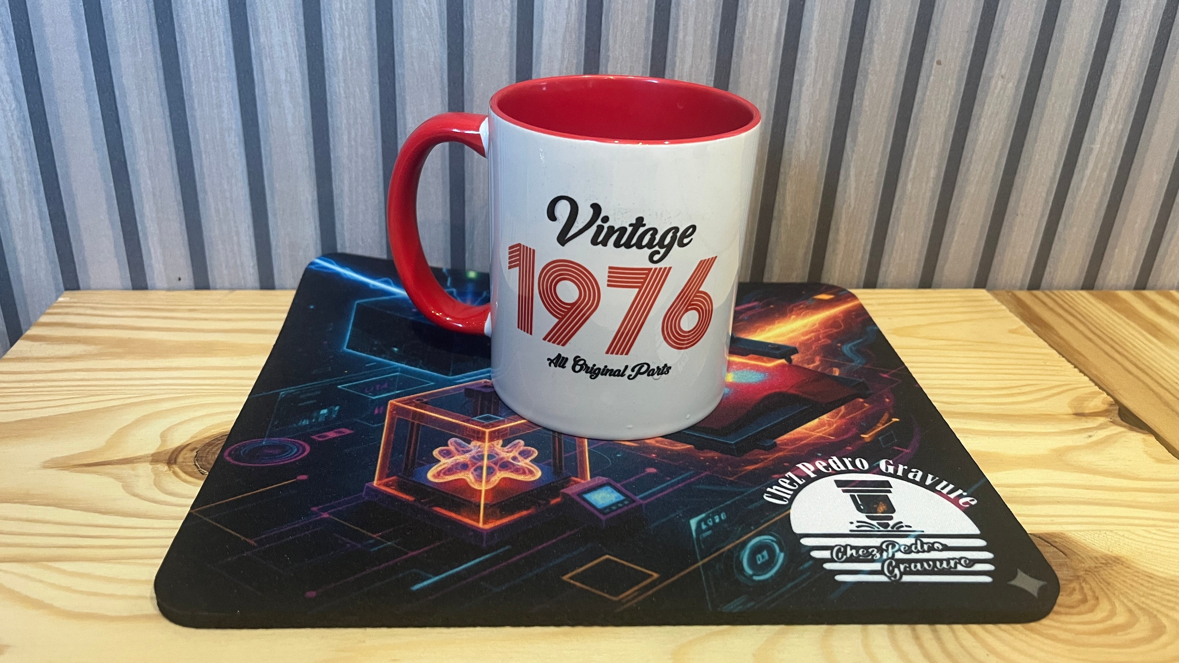 Mug de couleur Vintage 1930-2026