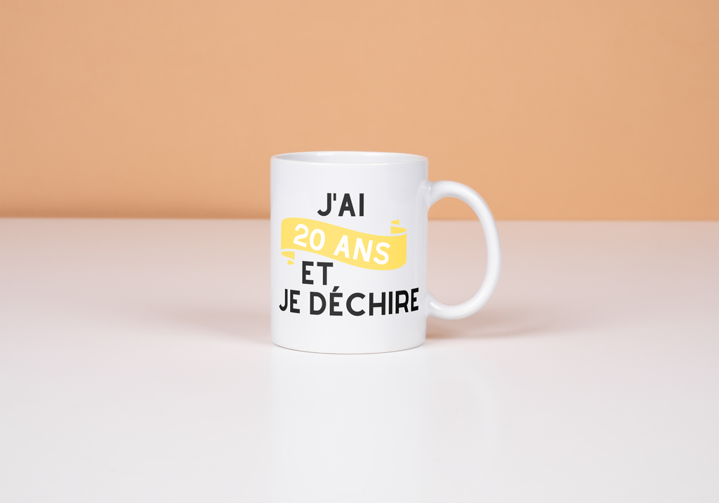 Mug Personnalisé Anniversaire