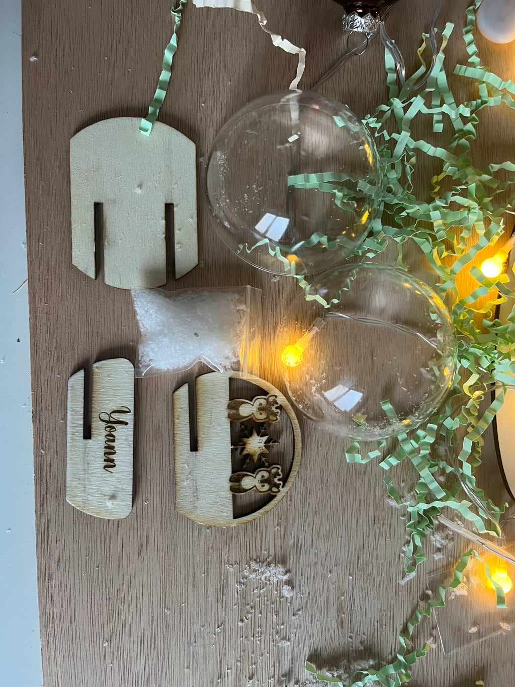 Boule de Noel à monter