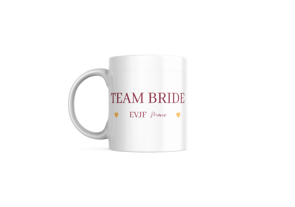 Mug EVJF personnalisable