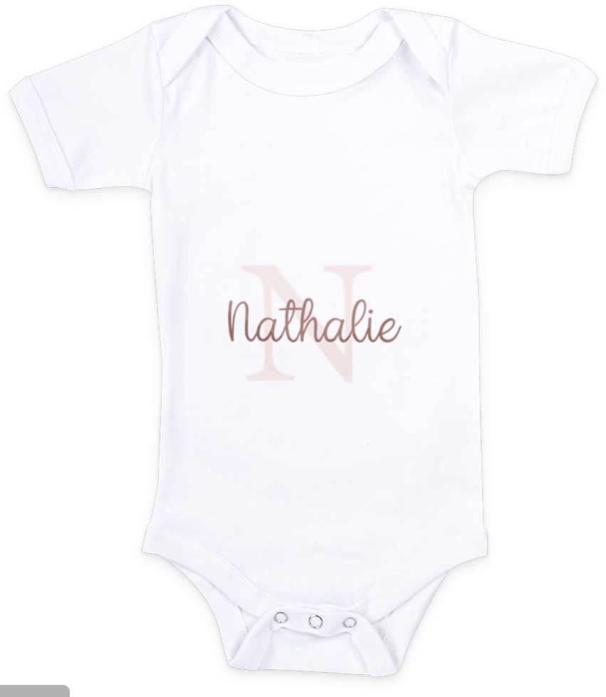 Body enfant personnalisable