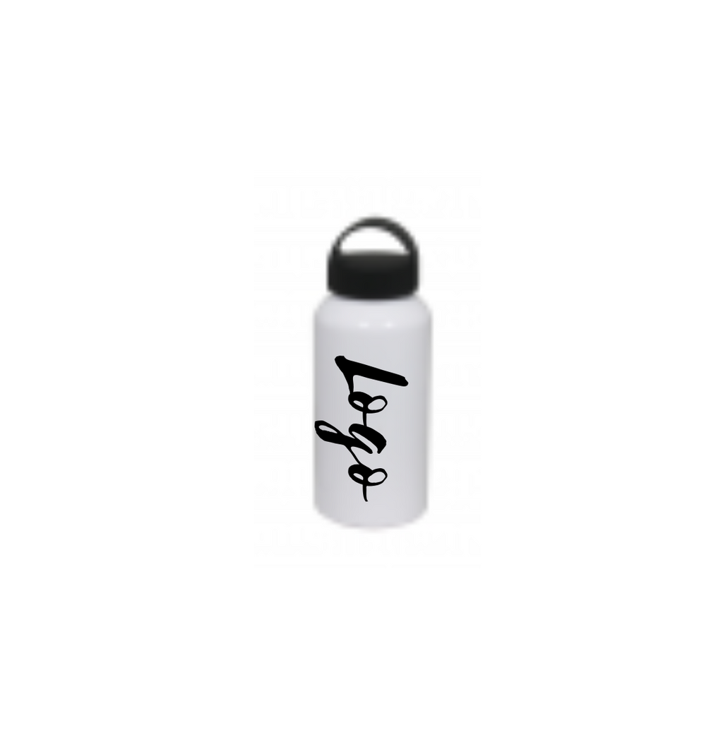 Gourde blanche en Aluminium 500 ml