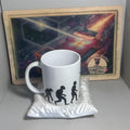 Mug 'Mécanique' Design Élégant et Finition de Haute Qualité Idéale pour les Collectionneurs ou Cadeau Unique