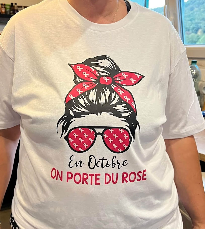 T-shirt Octobre Rose