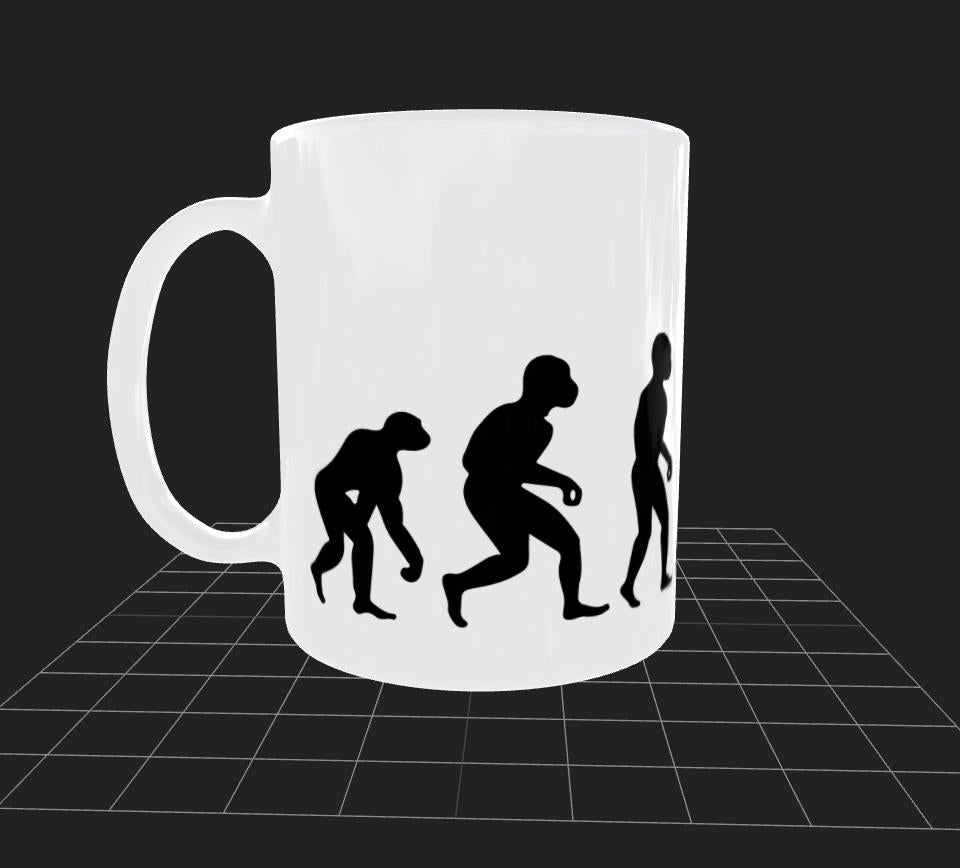 Mug 'Mécanique' Design Élégant et Finition de Haute Qualité Idéale pour les Collectionneurs ou Cadeau Unique